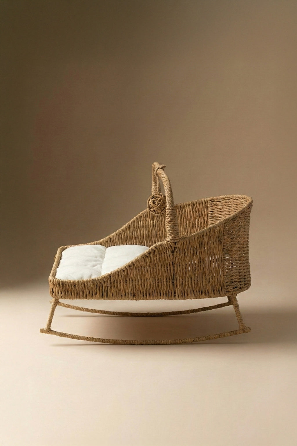 Designer Rattan Pet Cradle