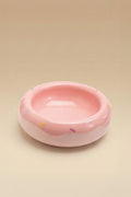 Honey Donut Slow Feeder Ceramic Pet Bowl