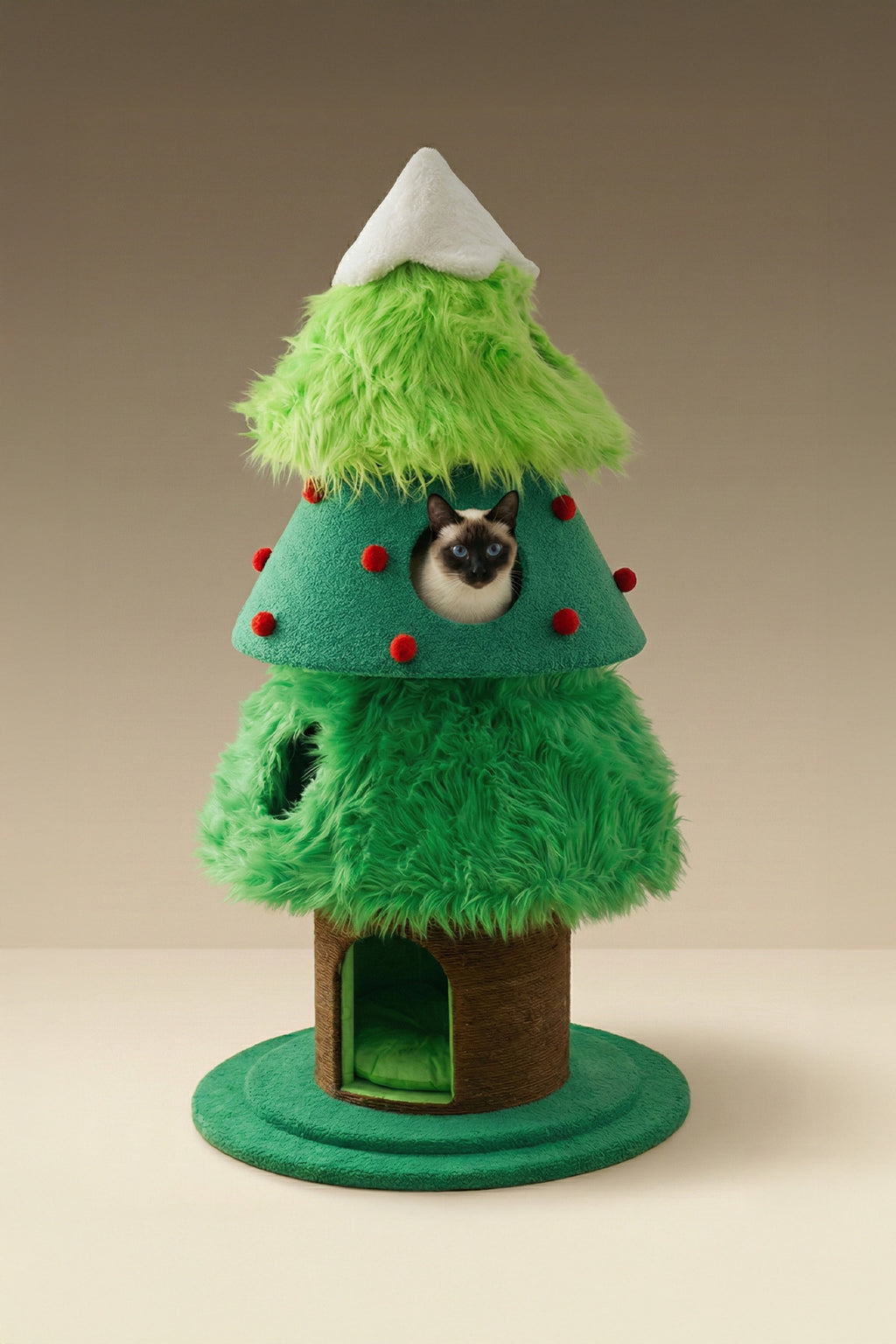 Meow Tree Cat Bed & Play Set