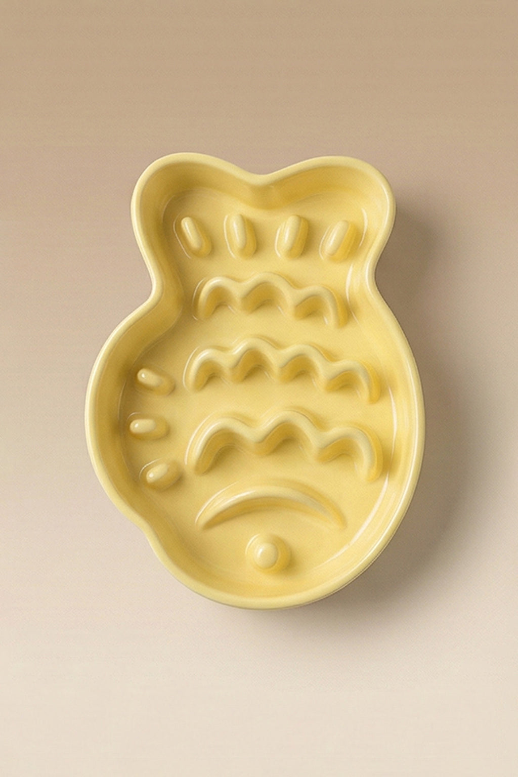 Taiyaki Slow Feeder Ceramic Pet Bowl