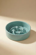 Shooting Star Slow Feeder Ceramic Pet Bowl