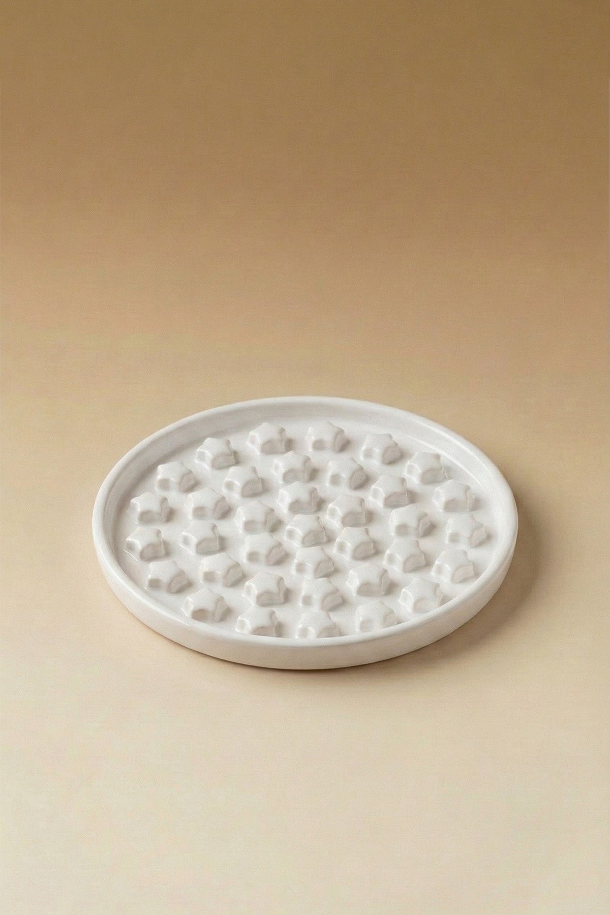Star Slow Feeder Ceramic Pet Bowl