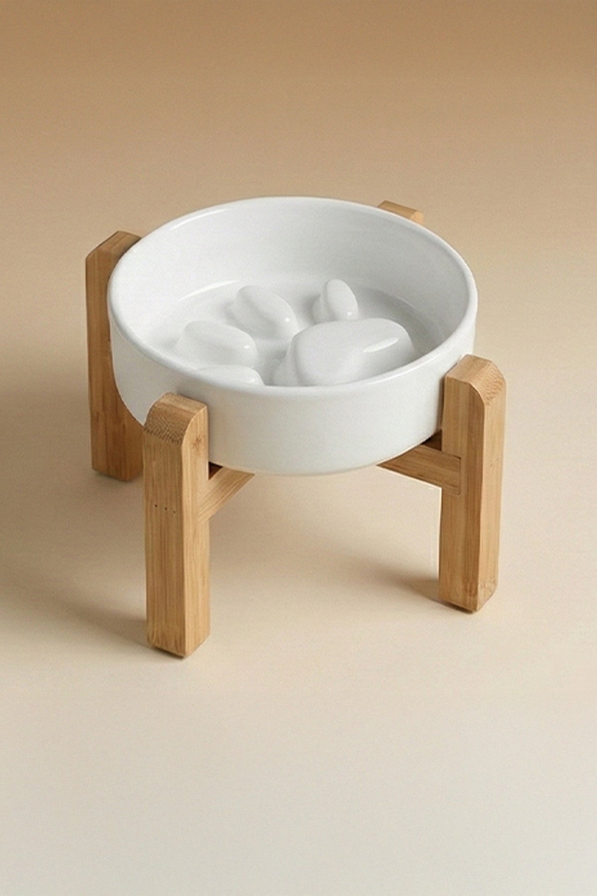 RoyalPaw Slow Feeder Ceramic Pet Bowl