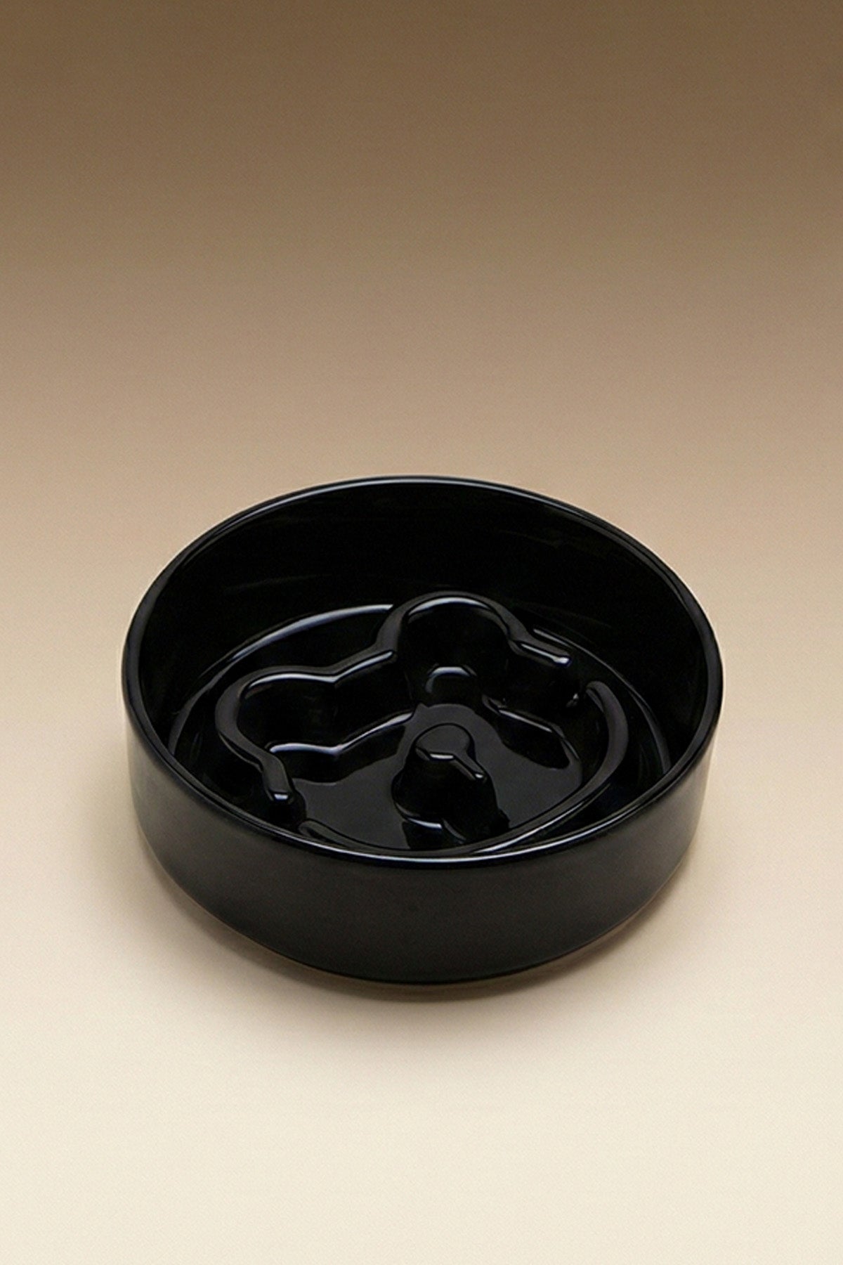 Bear Slow Feeder Ceramic  Pet Bowl
