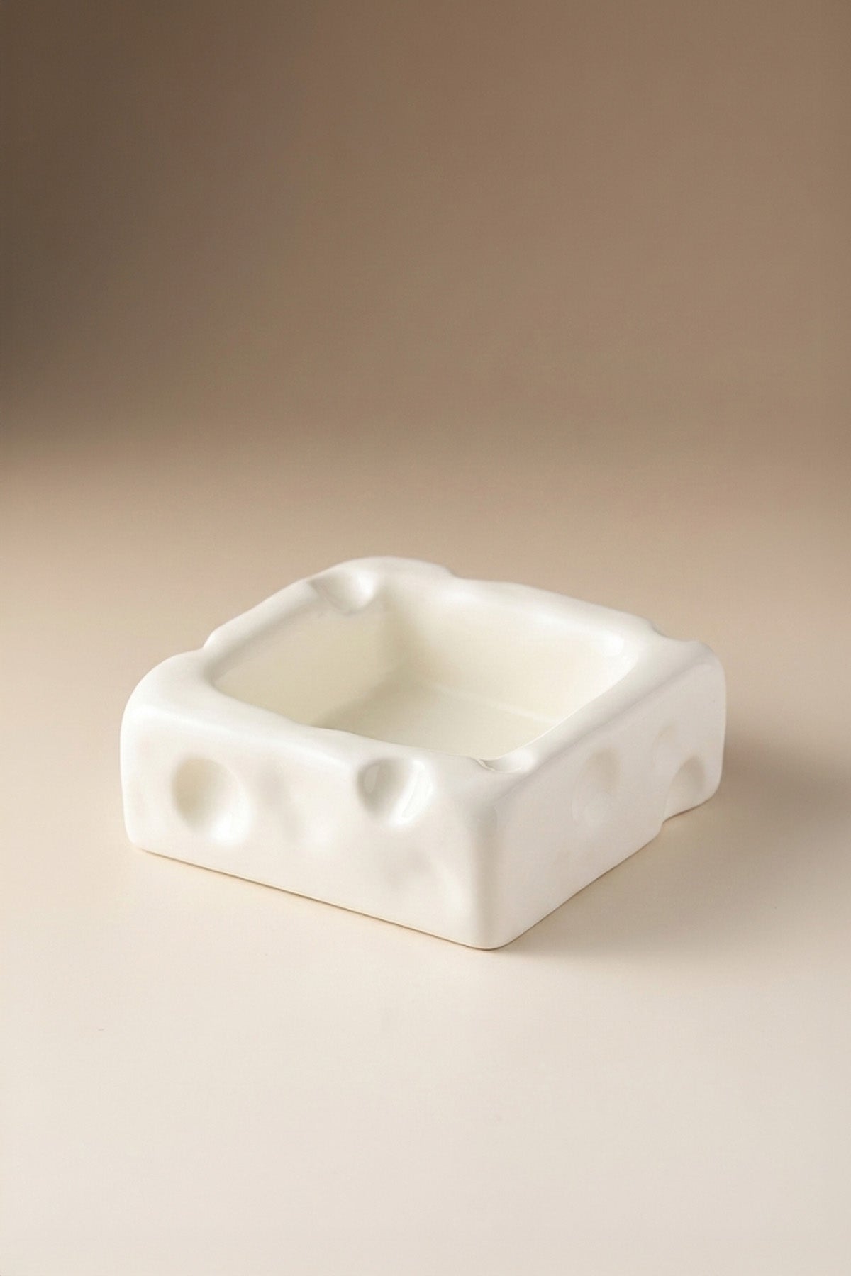 Cheese Slow Feeder Ceramic Pet Bowl