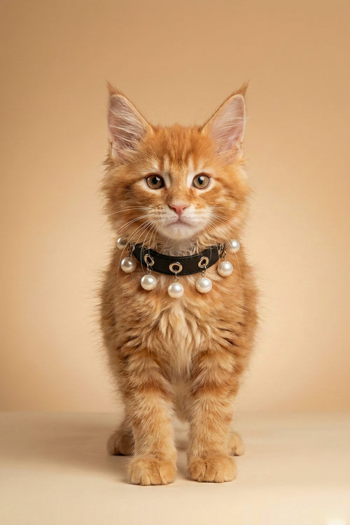 ATELIER PAW Italian Leather Collar