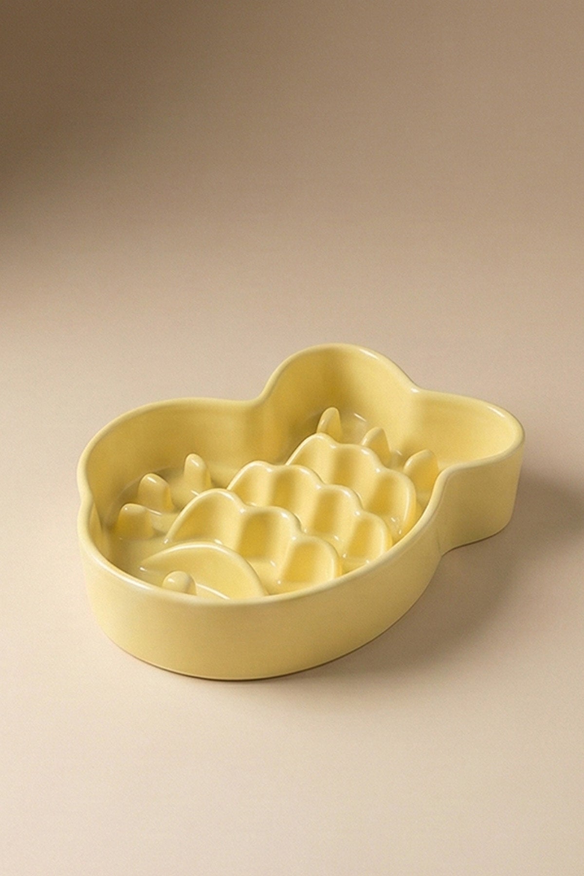 Taiyaki Slow Feeder Ceramic Pet Bowl