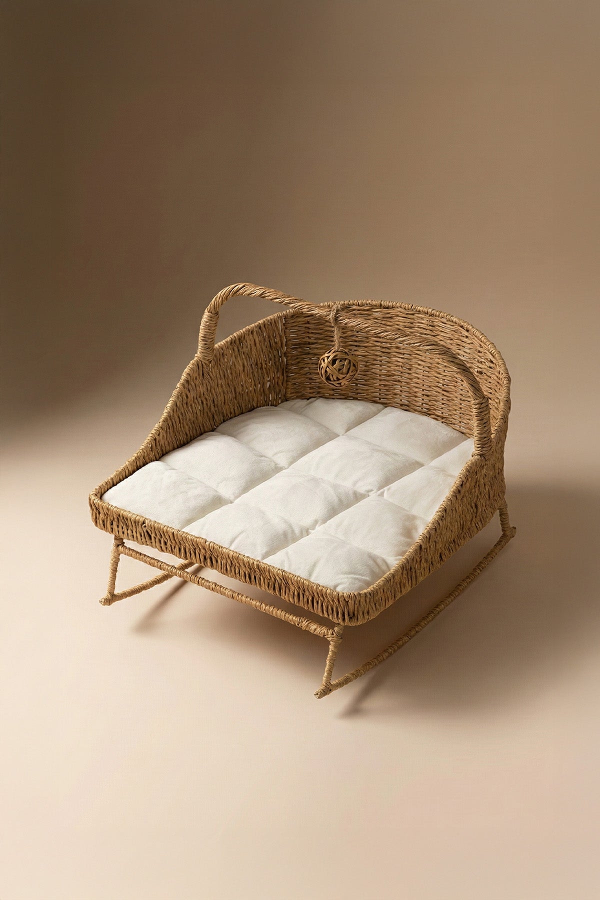 Designer Rattan Pet Cradle
