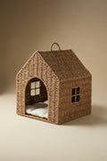 Designer Minimalist Rattan Pet House