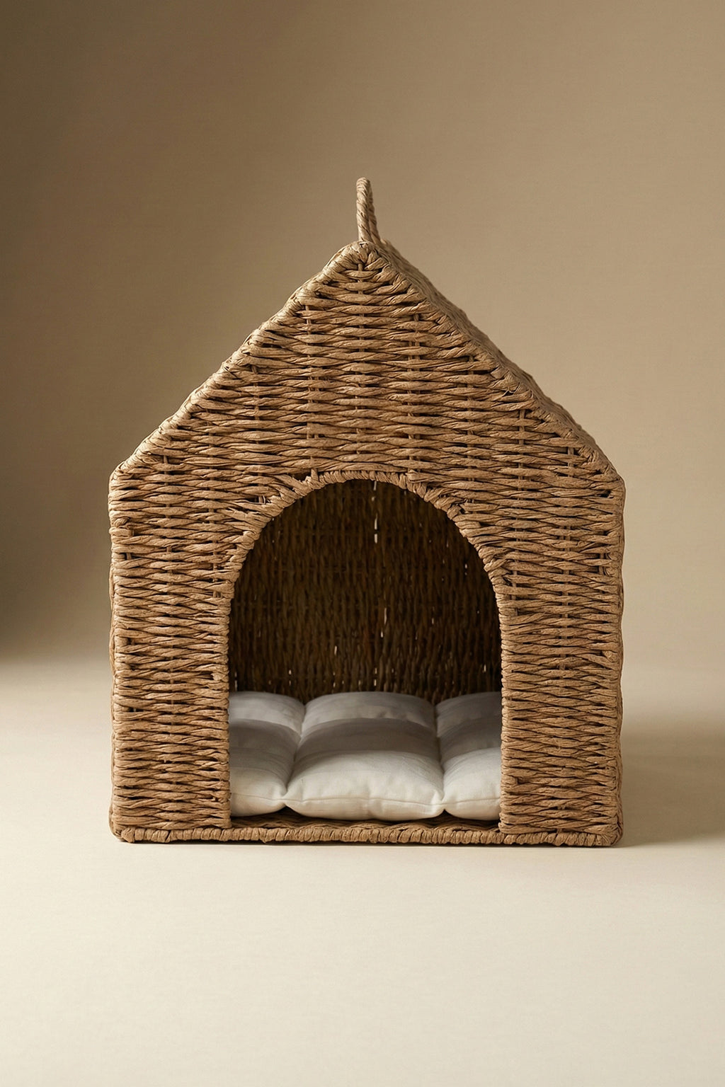Designer Minimalist Rattan Pet House