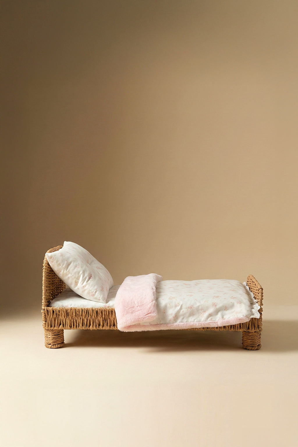 Designer Minimalist Rattan Pet Bed